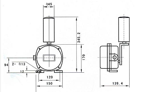 SRED-TS-WO1皮帶跑偏開關(guān)，DDP-LJ2兩級跑偏開關(guān)適用于皮帶輸送機，能使皮帶輸送機在皮帶跑偏將導(dǎo)致嚴重掛邊磨損甚至發(fā)生撕裂事故前就發(fā)出報警信號以及進一步的自動停車。
能及時有效的保護設(shè)備安全、避免事故擴大化，達到保障生產(chǎn)、保護設(shè)備的目的。另外由于信號可發(fā)送至控制系統(tǒng)，方便實現(xiàn)工廠自動化控制，因此又可達到減員增效，集中控制，利于生產(chǎn)與調(diào)度的目的。，2開2閉二級跑偏開關(guān)