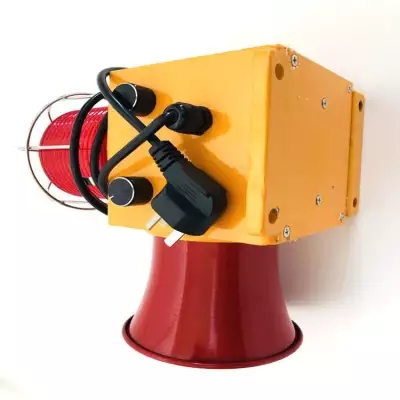 旋轉(zhuǎn)式警示燈LTE-1101J/220V報警器、一體化聲光信源指示器XDT-M-135FTY皮帶警鈴廠家